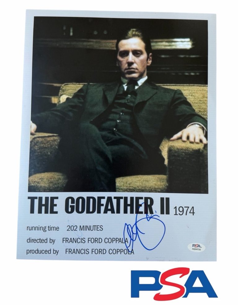 Al Pacino Signed Autographed 11x14 1974 The Godfather Part II Photo PSA/DNA AUTO