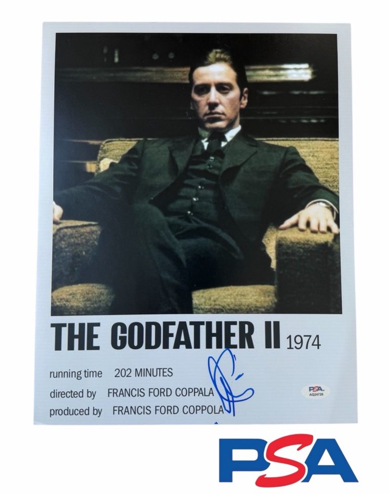 Al Pacino Signed Autographed 11x14 1974 The Godfather Part II Photo PSA/DNA AUTO