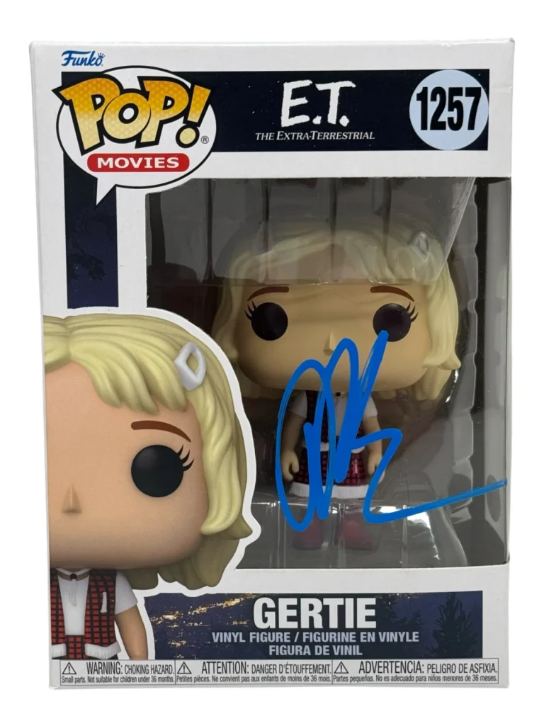 Drew Barrymore Signed E.T. the Extra-Terrestrial Gertie Funko Pop Autograph JSA