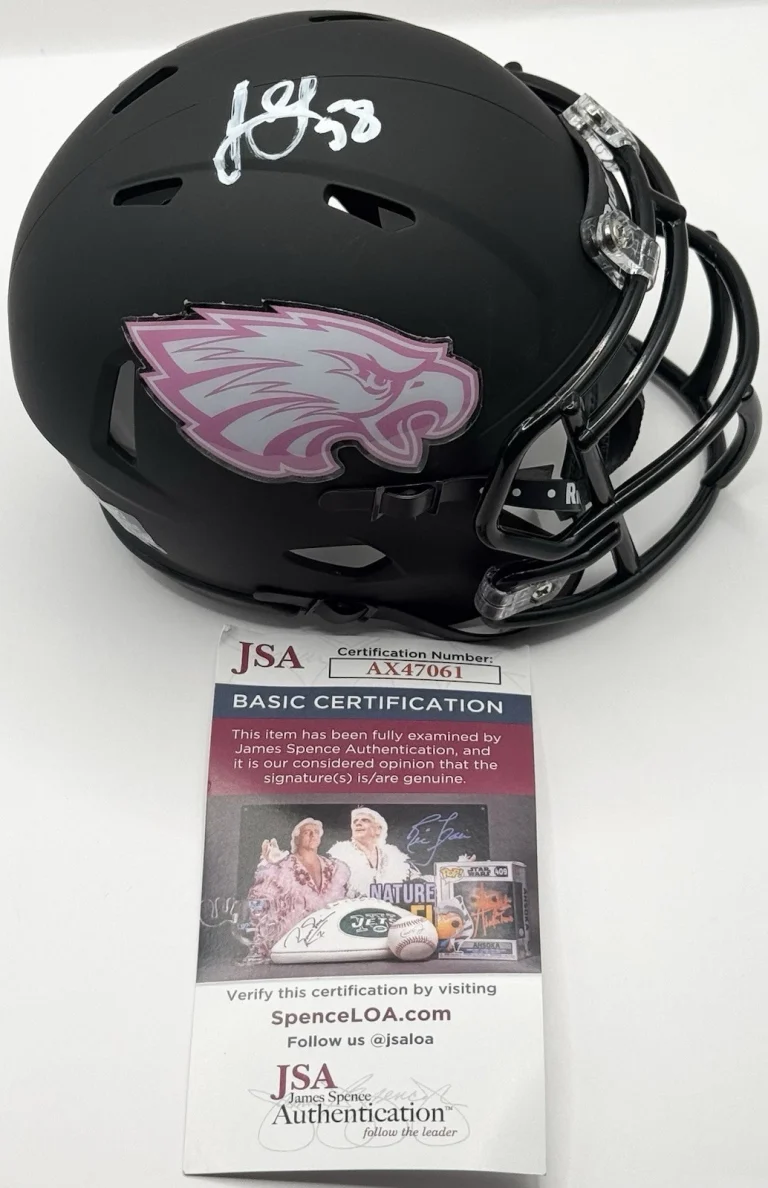 Jonathan Greenard Signed Autographed Philadelphia Eagles Mini Helmet JSA COA