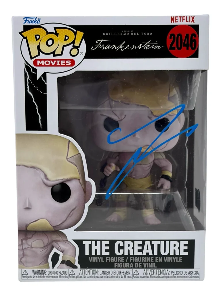 Jacob Elordi Signed Frankenstein The Creature Funko Pop 2046 Autograph Beckett