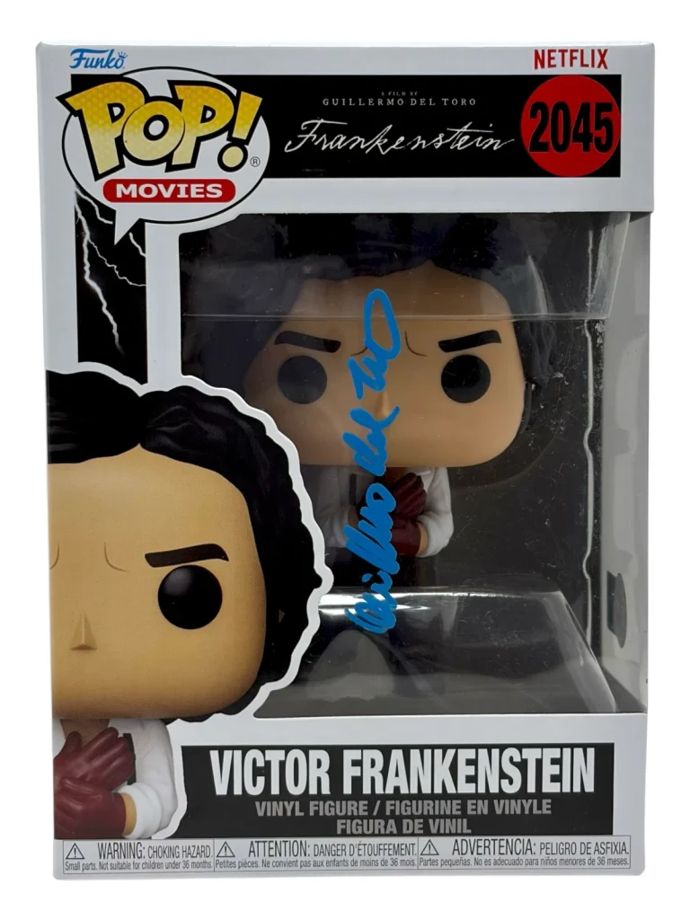 Guillermo Del Toro Signed Autograph Victor Frankenstein Funko Pop #2045 BAS COA