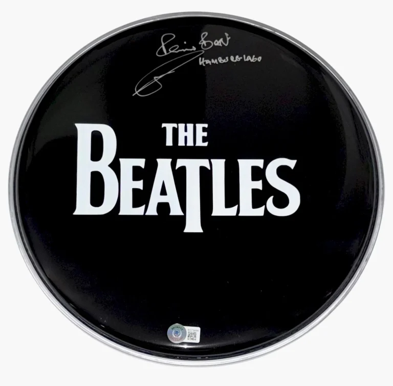 Pete Best The Beatles Signed Autograph 12