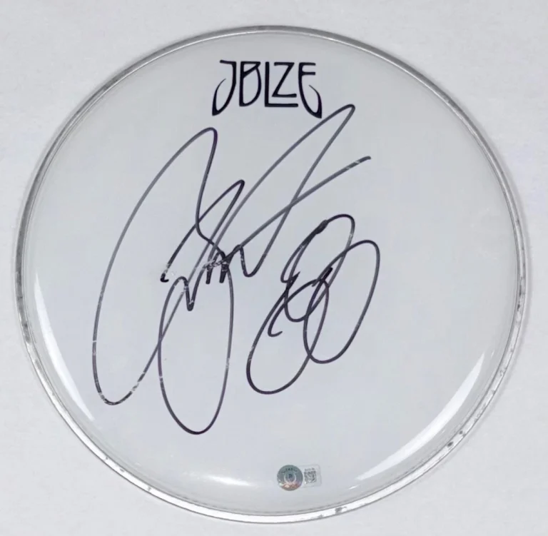 Jason Bonham Signed Autograph 12