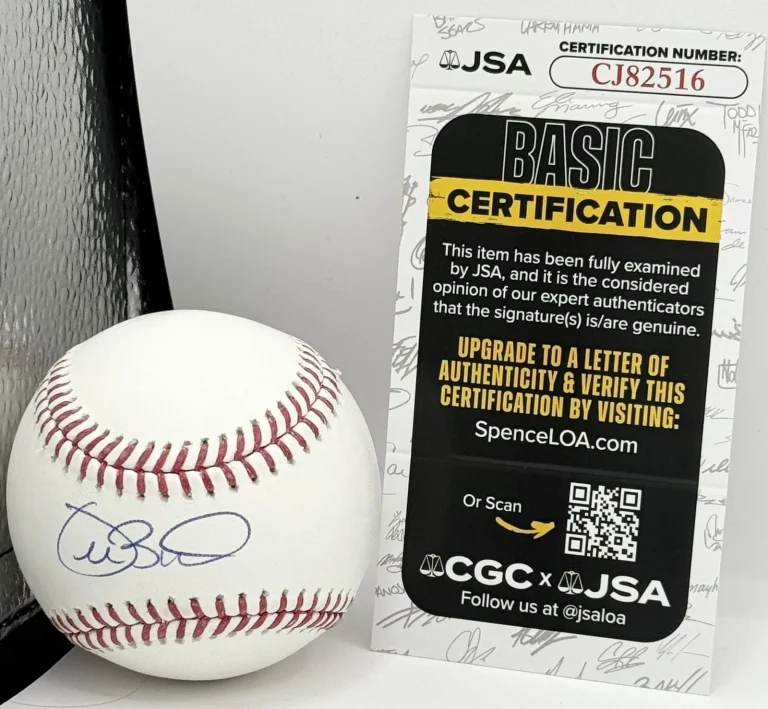 Joe Buck Broadcaster signed Official MLB Baseball Ball autographed JSA COA