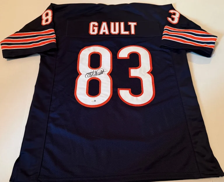 Willie Gault Chicago Bears signed Custom jersey autographed JSA Witnessed