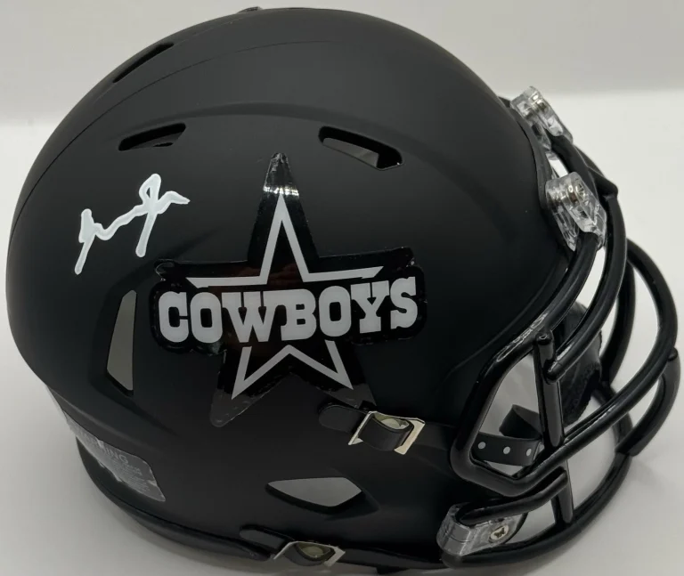 Stephen Jones Signed Autographed Dallas Cowboys Mini Helmet PSA/DNA COA