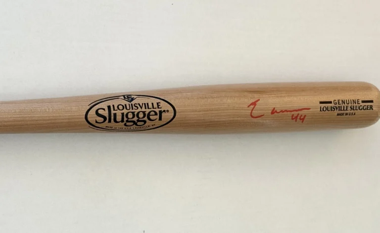 Elly De La Cruz Cincinnati Reds signed Louisville Slugger Bat Beckett Witnessed