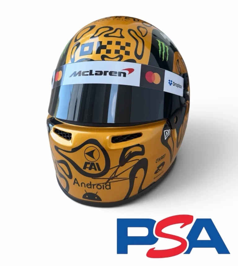 Lando Norris Signed 2025 F1 World Champion 1:1 Full Size Helmet PSA AUTO WDC
