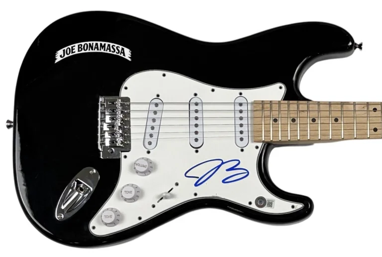 Joe Bonamassa Signed Autograph Electric Guitar Blues Rock Guitarist Beckett COA