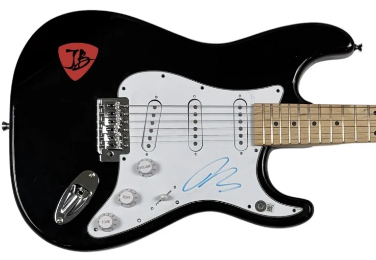 Joe Bonamassa Signed Autograph Electric Guitar Blues Rock Guitarist Beckett COA