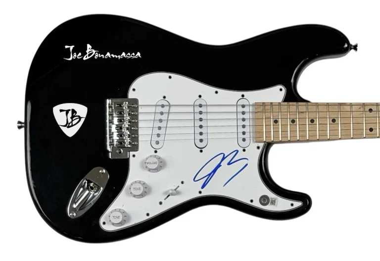 Joe Bonamassa Signed Autograph Electric Guitar Blues Rock Guitarist Beckett COA