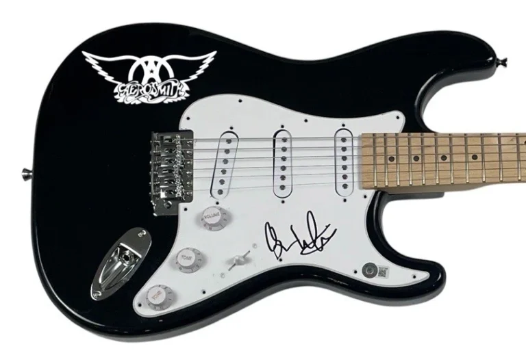 Brad Whitford AEROSMITH Signed Autograph Electric Guitar Guitarist Beckett COA