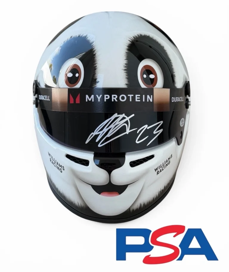 Alex Albon Signed 2024 F1 Chinese Grand Prix 1:1 Full Size Helmet PSA AUTO #23