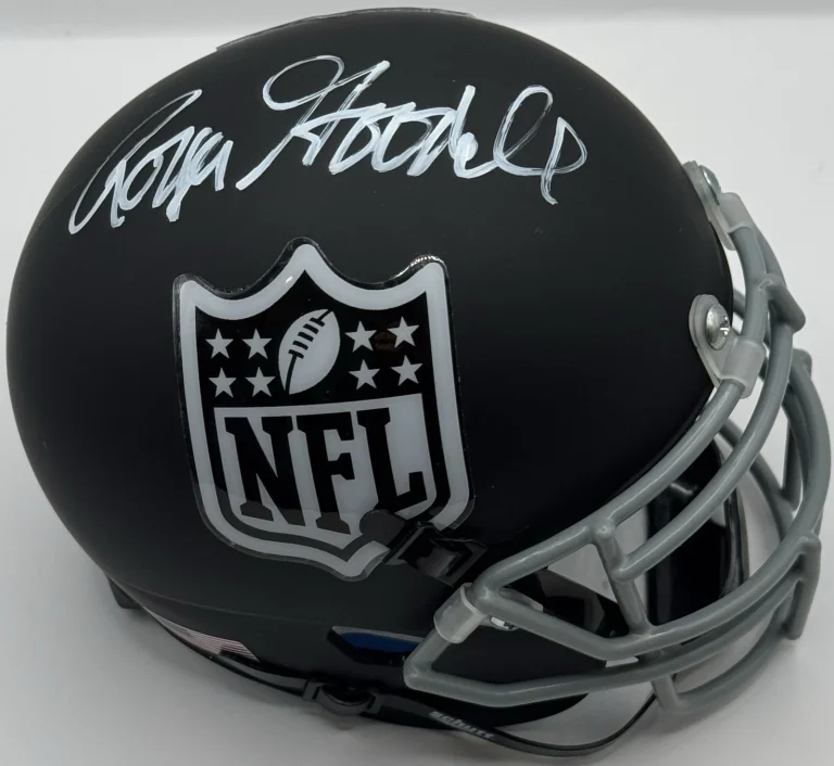 Roger Goodell Signed Autographed NFL Shield Mini Helmet PSA/DNA COA