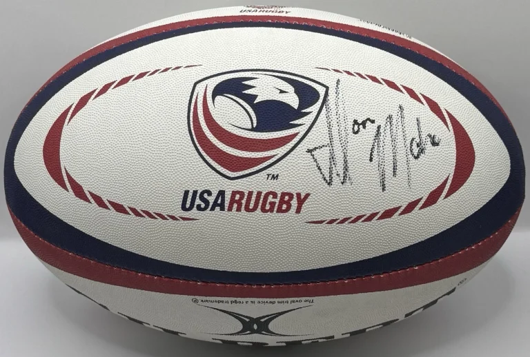 Ilona Maher Signed Autographed Team USA Ruby Ball JSA COA