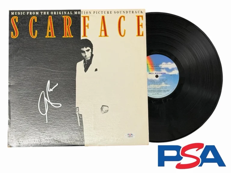 Al Pacino Signed 1983 Scarface Movie Soundtrack Vinyl MCA Records PSA/DNA AUTO