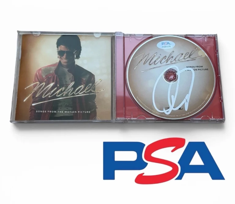 Jaafar Jackson Signed Autographed 2026 Michael Movie CD PSA/DNA AUTO