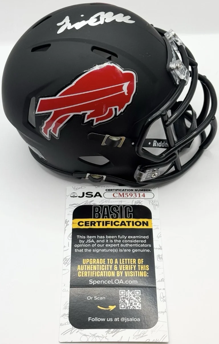 Skyler Bell Signed Autographed Buffalo Bills Mini Helmet JSA COA