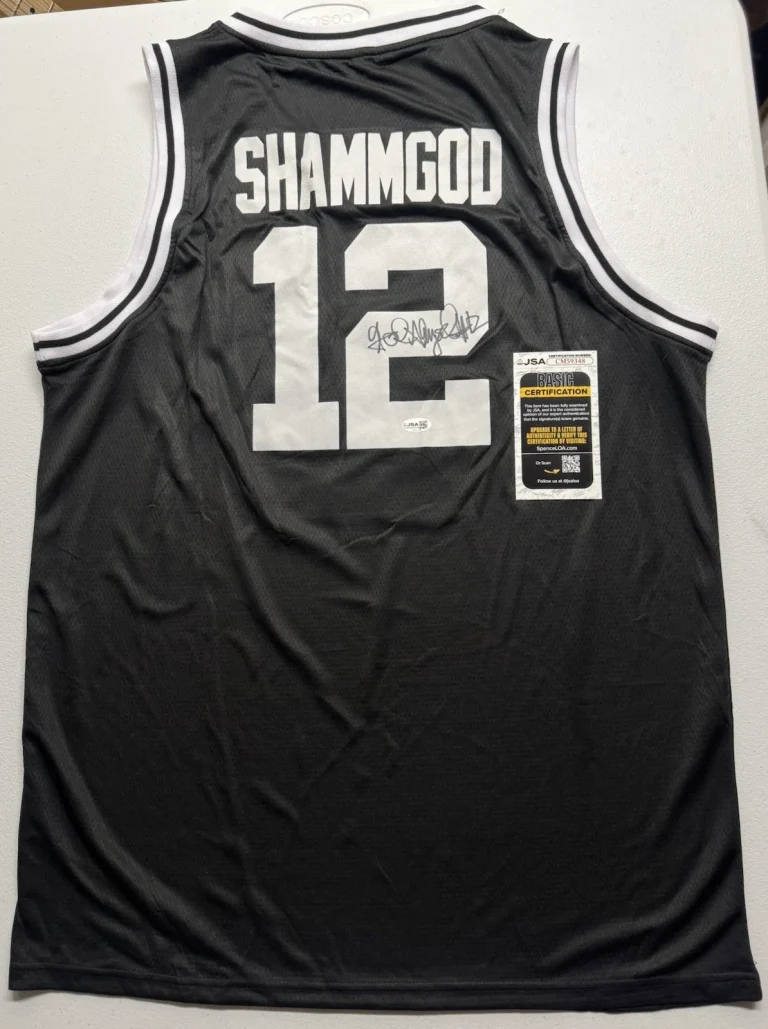 God Shammgod Signed Autographed Providence Friars Basketball Jersey JSA COA