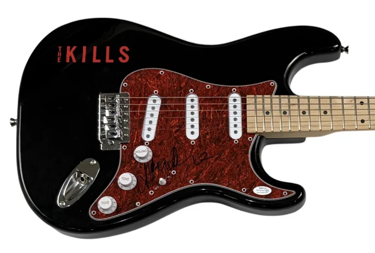 THE KILLS Jamie Hince Signed Autograph Electric Guitar Band Guitarist ACOA COA