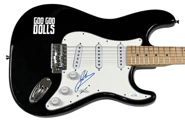 Johnny Rzeznik Goo Goo Dolls Signed Autograph Electric Guitar John ACOA COA