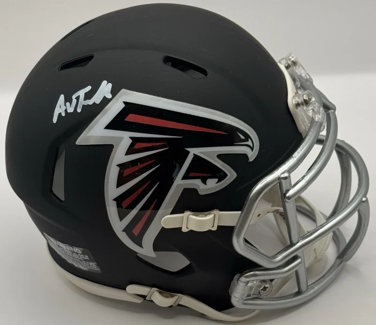 Avieon Terrell Signed Autographed Atlanta Falcons Mini Helmet PSA/DNA COA