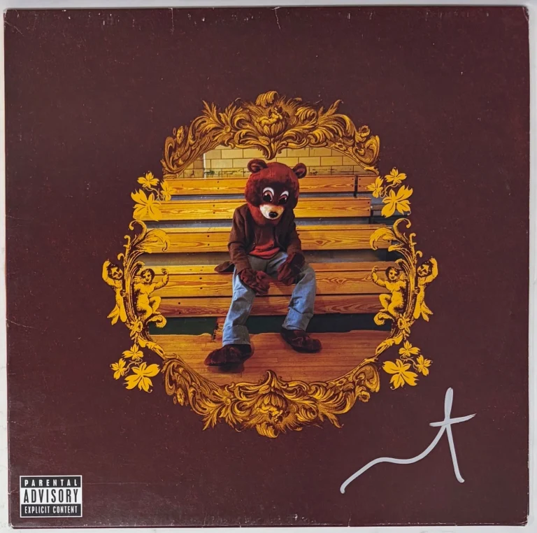 Kanye West Signed Autograph The College Dropout Vinyl Record Album LP JSA COA
