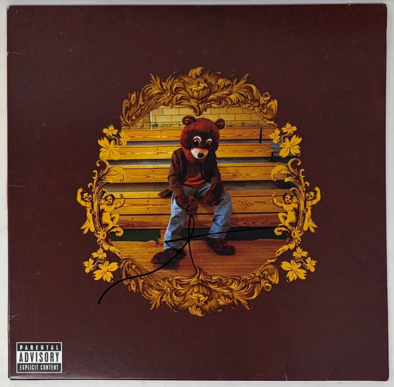 Kanye West Signed Autograph The College Dropout Vinyl Record Album LP JSA COA