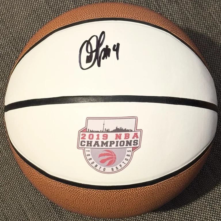 Danny Green Signed Autographed Toronto Raptors Championship Basketball PSA/DNA