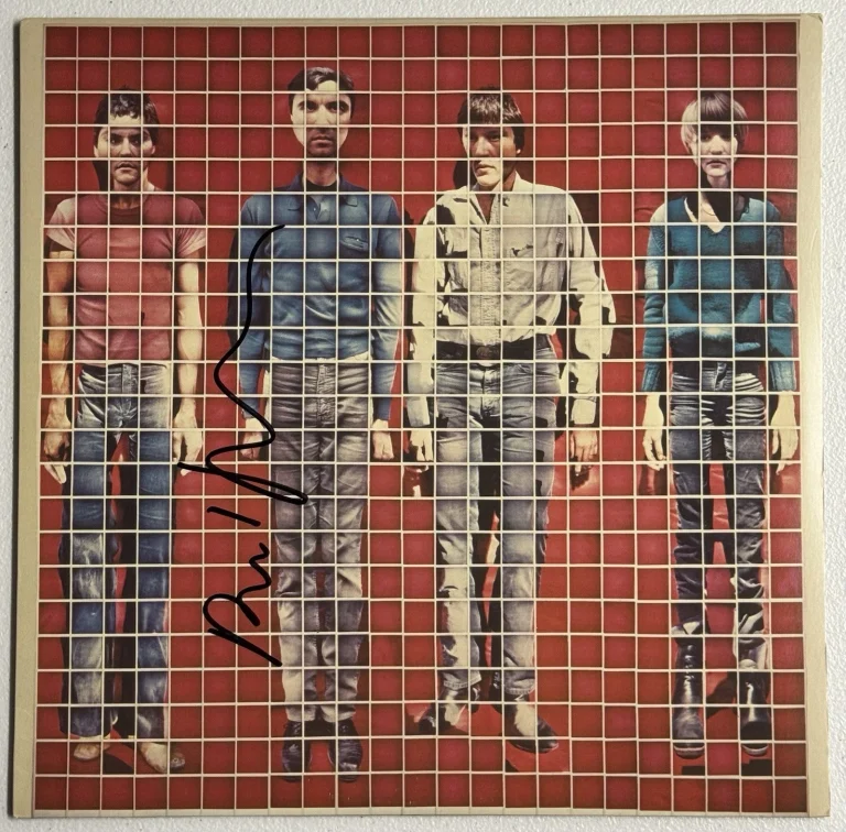David Byrne Signed Autographed Talking Heads More Songs About Vinyl PSA/DNA