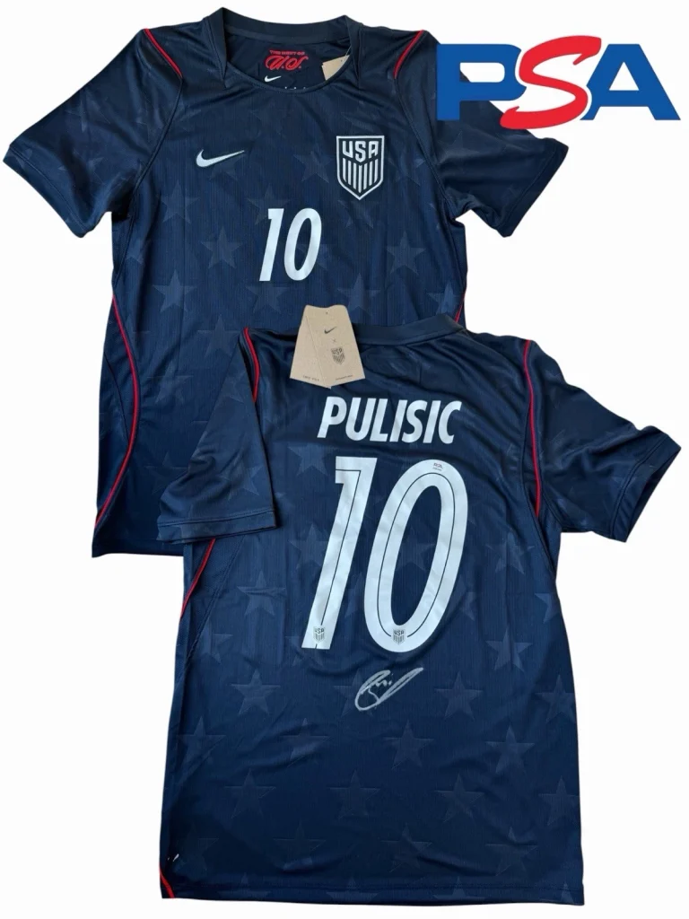 Christian Pulisic Signed 2026 USMNT FIFA World Cup #10 Jersey PSA/DNA AUTO USA