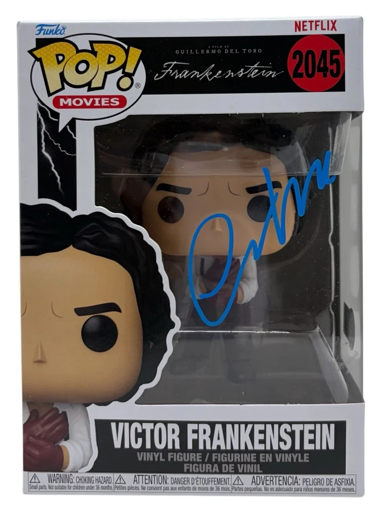 Oscar Isaac Signed Victor Frankenstein Funko Pop #2045 Autograph Beckett COA