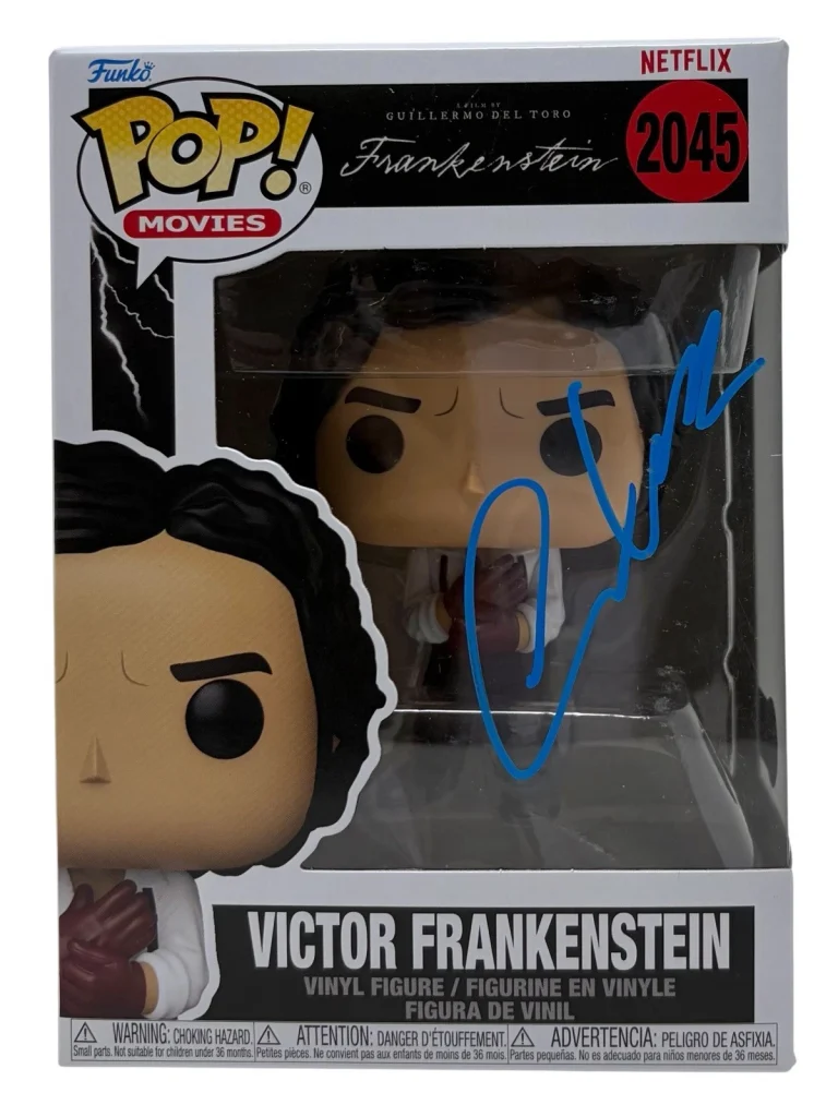 Oscar Isaac Signed Victor Frankenstein Funko Pop #2045 Autograph Beckett COA