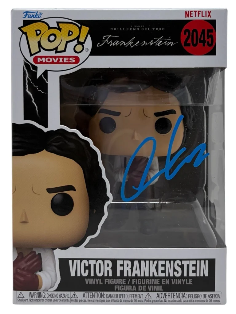 Oscar Isaac Signed Victor Frankenstein Funko Pop #2045 Autograph Beckett COA
