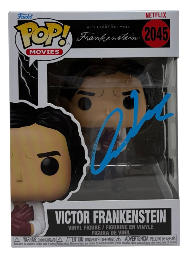 Oscar Isaac Signed Victor Frankenstein Funko Pop #2045 Autograph Beckett COA