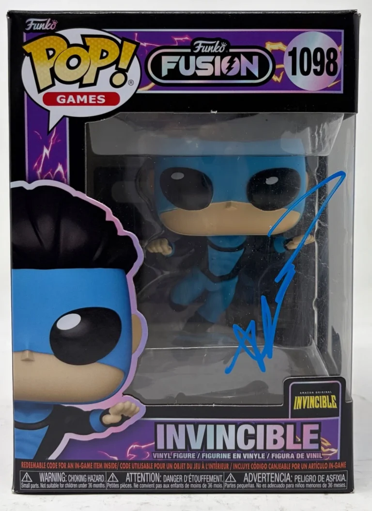 Robert Kirkman Invincible Signed Autograph Invincible Funko Pop 1098 Beckett COA