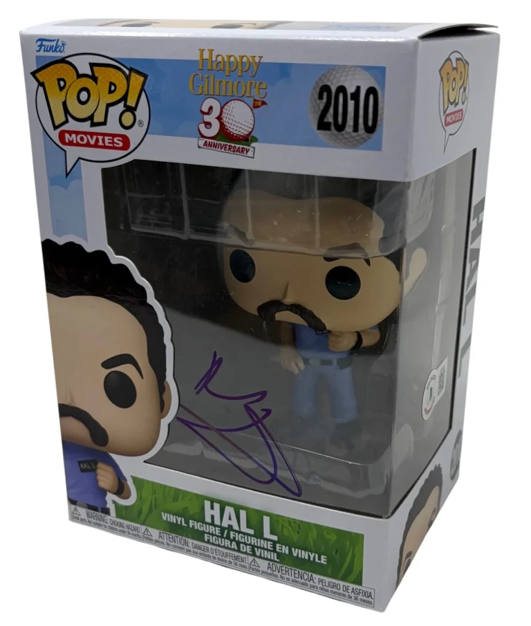 Ben Stiller Signed Happy Gilmore Hal L Funko Pop Autograph #2010 Beckett COA