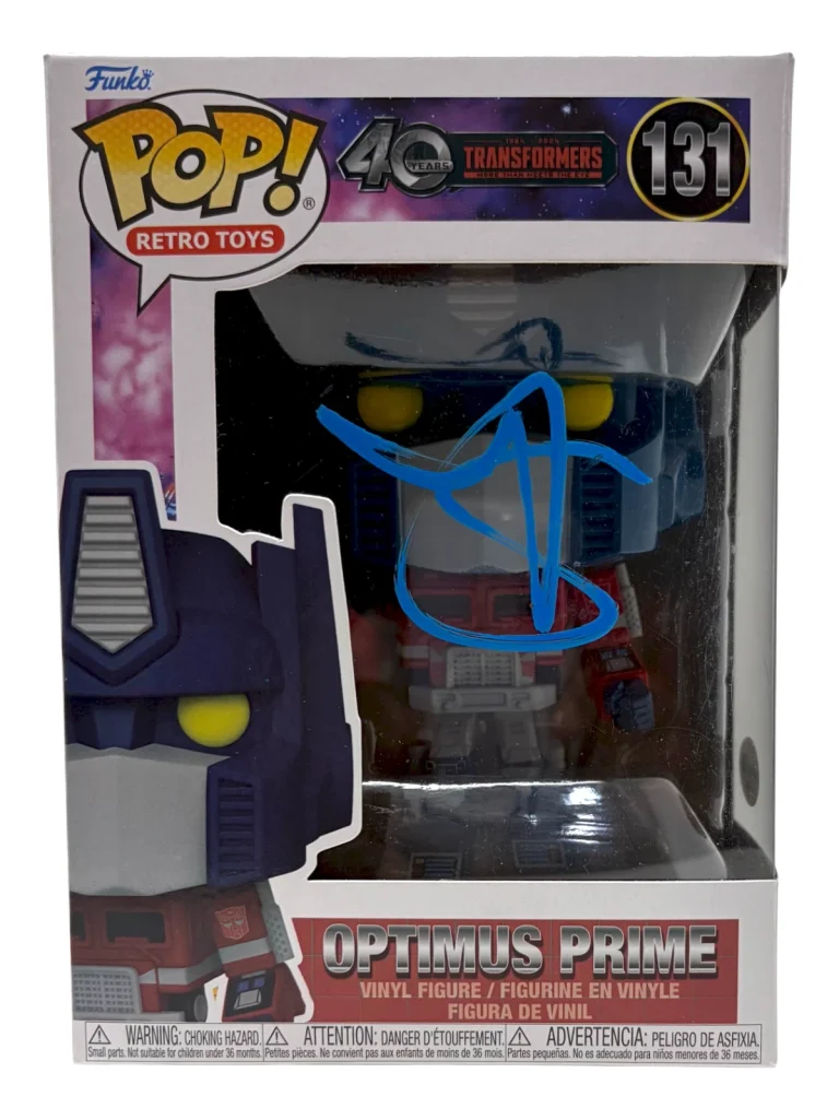 Shia LaBeouf Signed Transformers Optimus Prime Funko Pop #131 Autograph ACOA