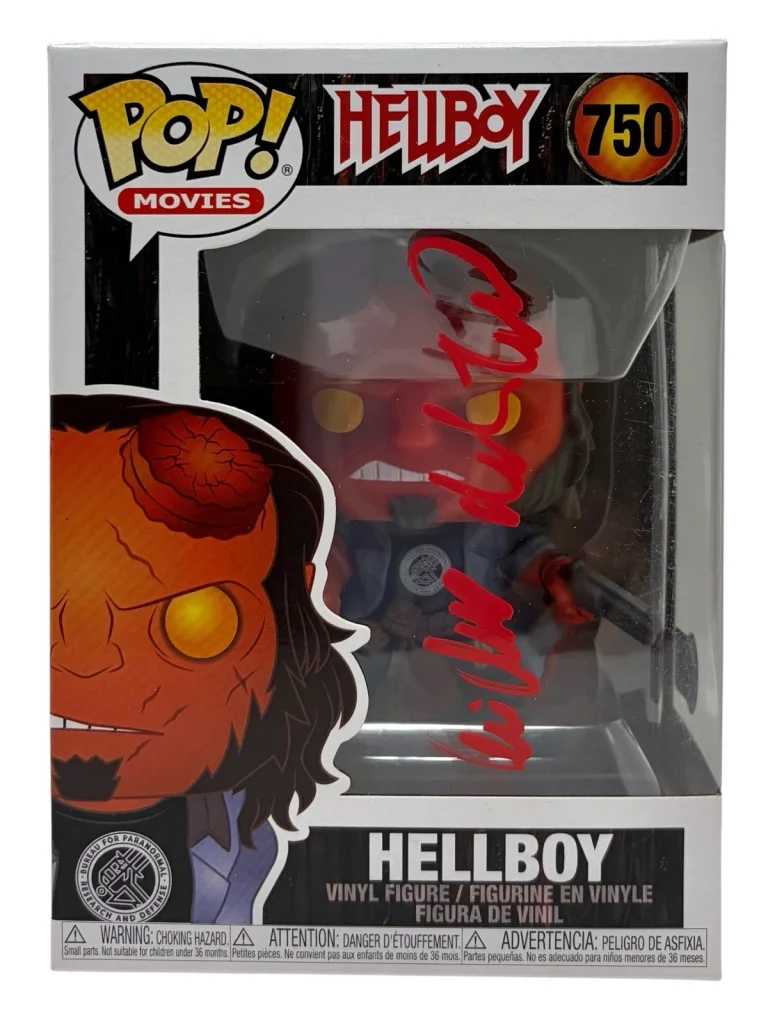 Guillermo Del Toro Signed Autograph Hellboy Funko Pop #750 Beckett Director COA