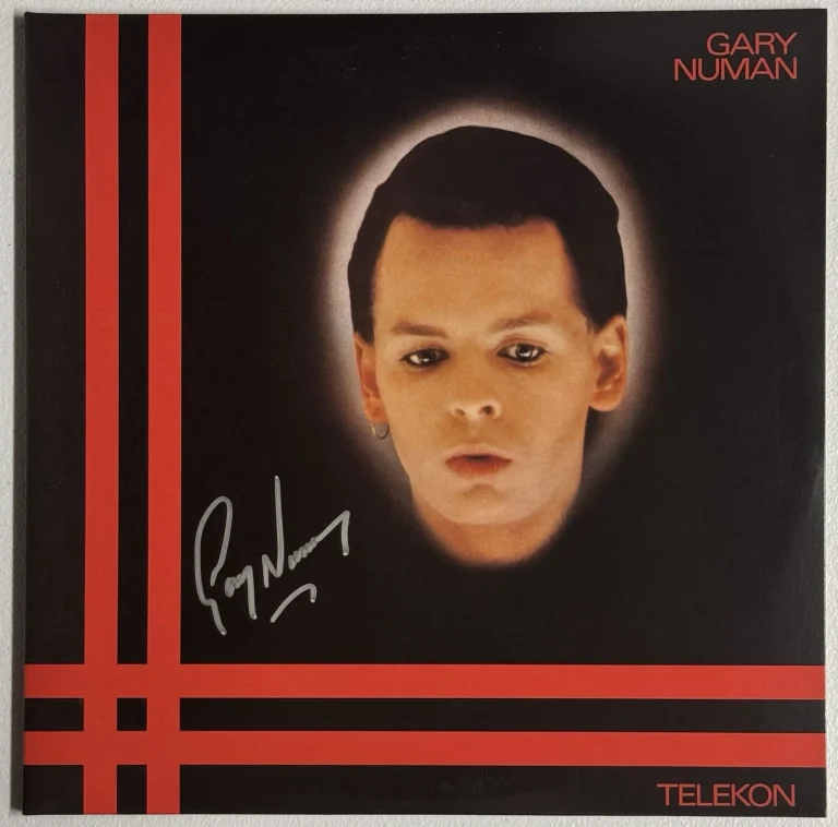 Gary Numan Signed Autographed Telekon Vinyl LP PSA/DNA COA
