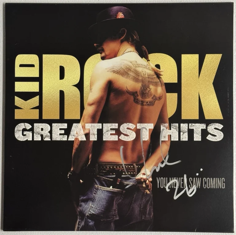 Kid Rock Signed Autographed The Greatest Hits Vinyl LP PSA/DNA COA