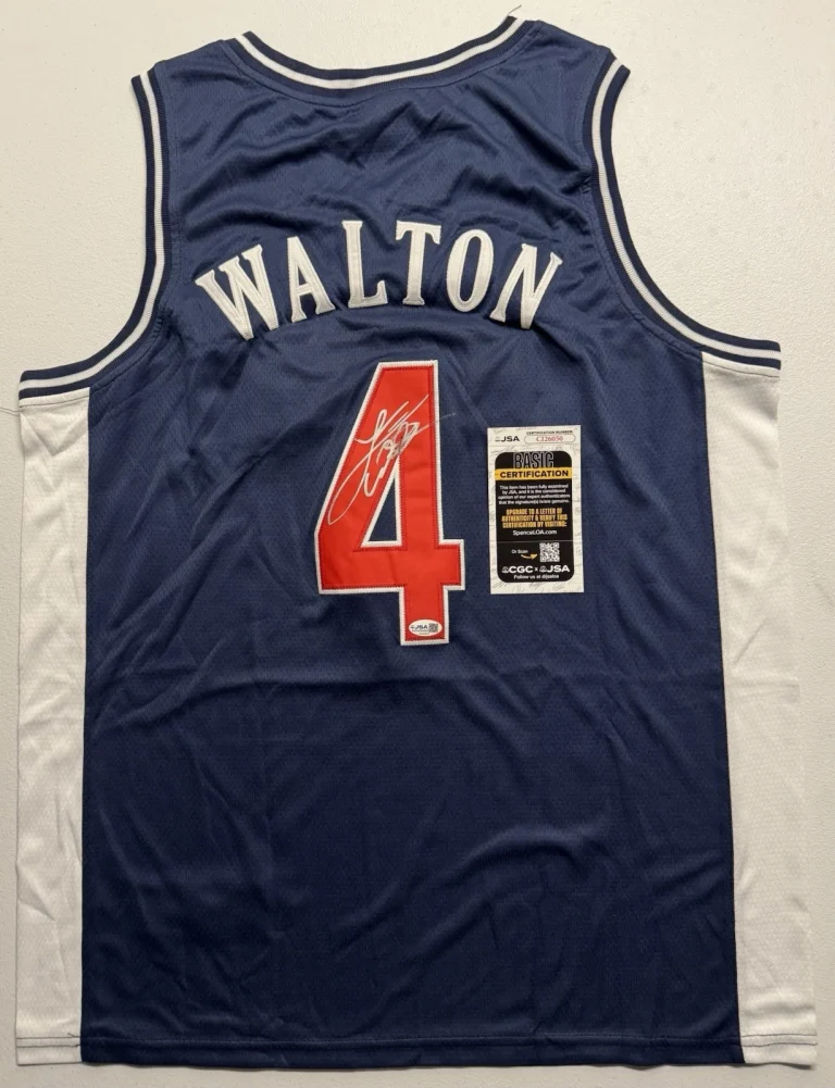 Luke Walton Signed Autographed Arizona Wildcats Jersey JSA COA