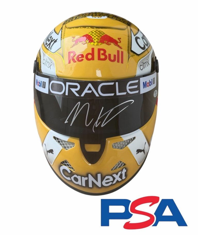 Max Verstappen Signed 2022 F1 World Champion 1:1 Full Size Helmet PSA AUTO WDC