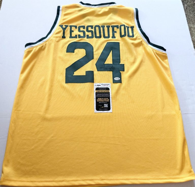 Tounde Yessoufou Baylor Bears signed Custom jersey autographed JSA