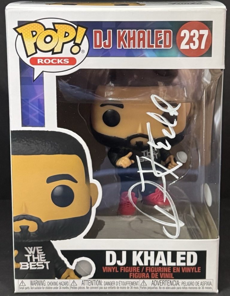 DJ Khalid Signed Autographed Another One We The Best Funko Pop Figure JSA