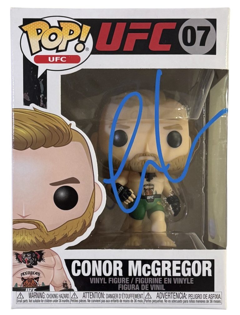 Conor McGregor Signed UFC Funko Pop #07 Figure MMA Autograph Notorious ACOA COA