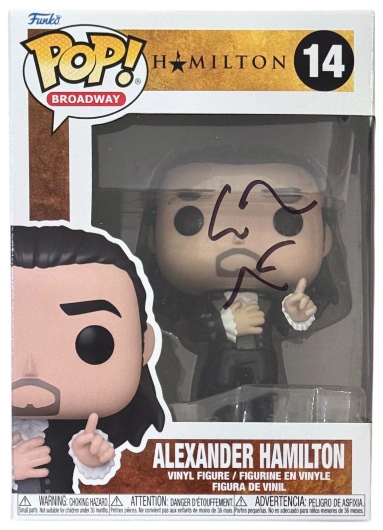 Lin-Manuel Miranda 'Hamilton' Signed Funko Pop Broadway 14 Autograph Beckett COA