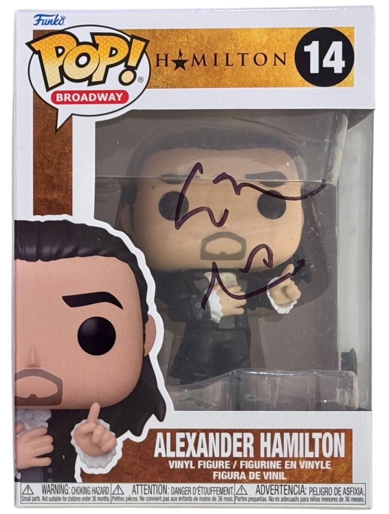 Lin-Manuel Miranda 'Hamilton' Signed Funko Pop Broadway 14 Autograph Beckett COA