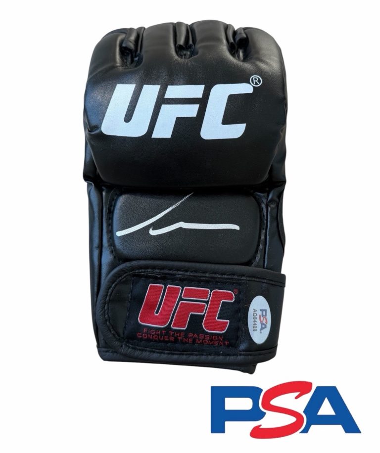Conor McGregor Signed Autographed UFC Fight Glove PSA AUTO THE NOTORIOUS UFC 329
